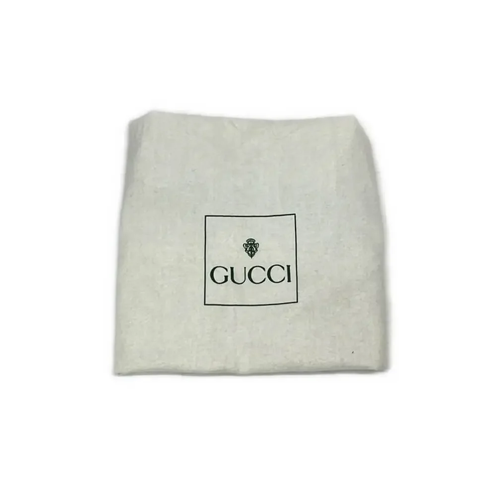 Gucci Bamboo Backpack Black Brown Suede Leather